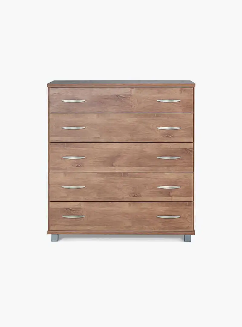 שידת 5 מגירות גבוהה מצב סגור