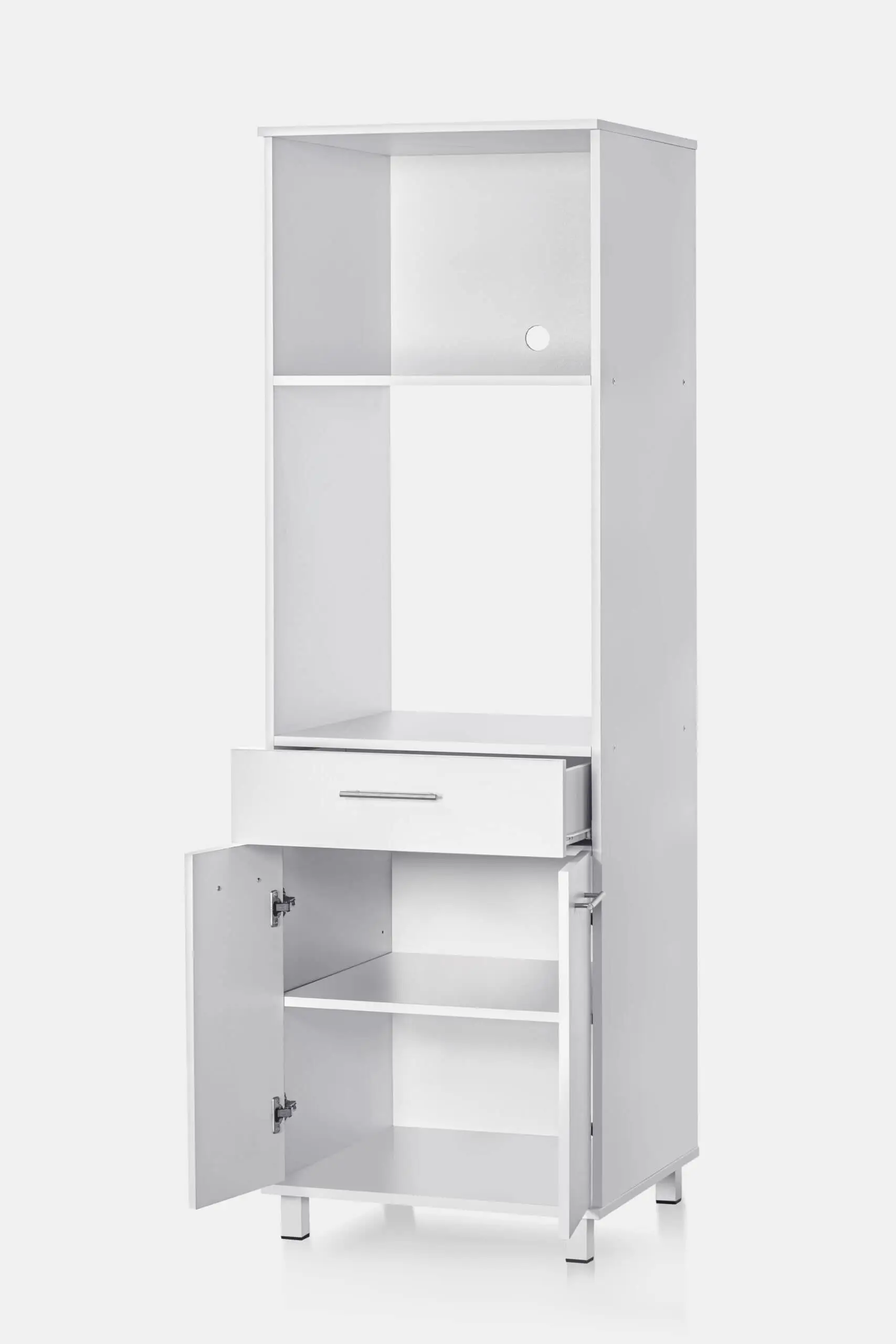 ארון מעץ לתנור ולמיקרוגל